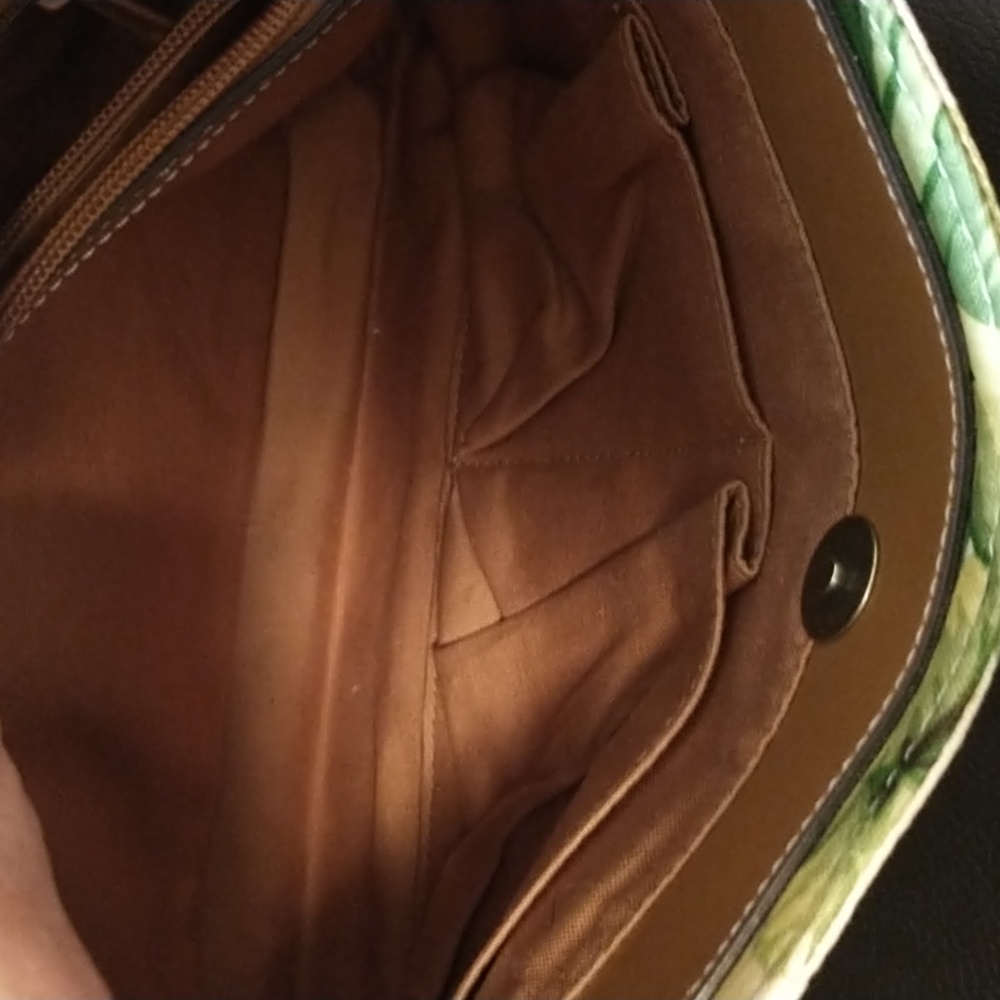 Fossil Vibrant Floral Canvas Handbag - Picture 7 of 9